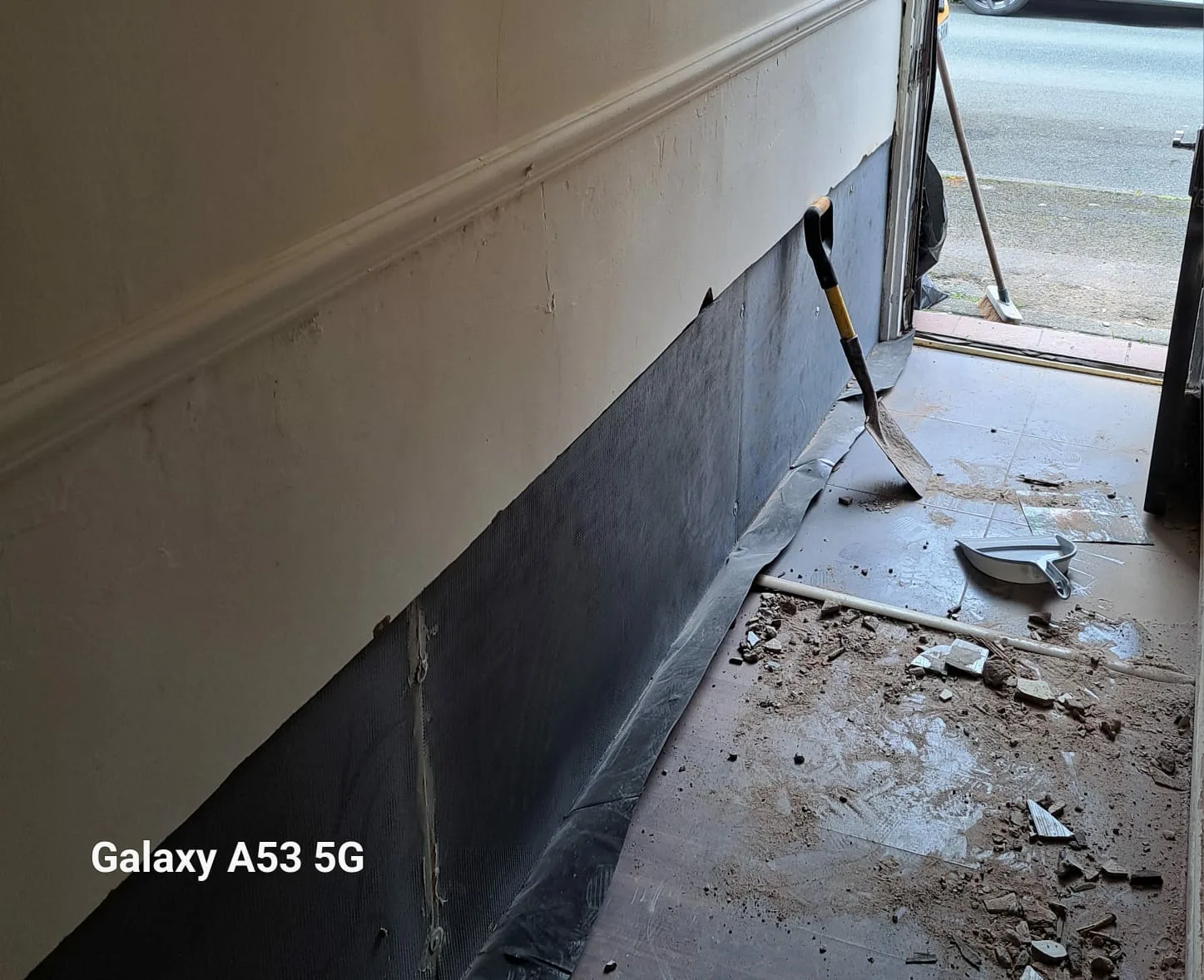 Waterproofing membrane work by TM Property Expert